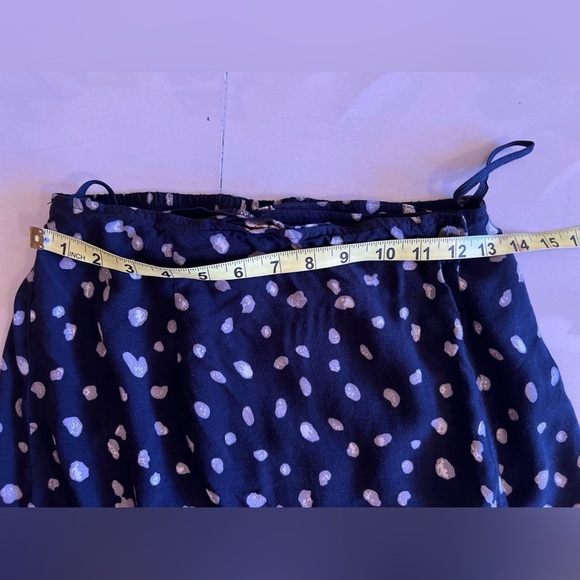 Vintage Paquette  Byer California maxi skirt floral black Size M - Picture 7 of 13